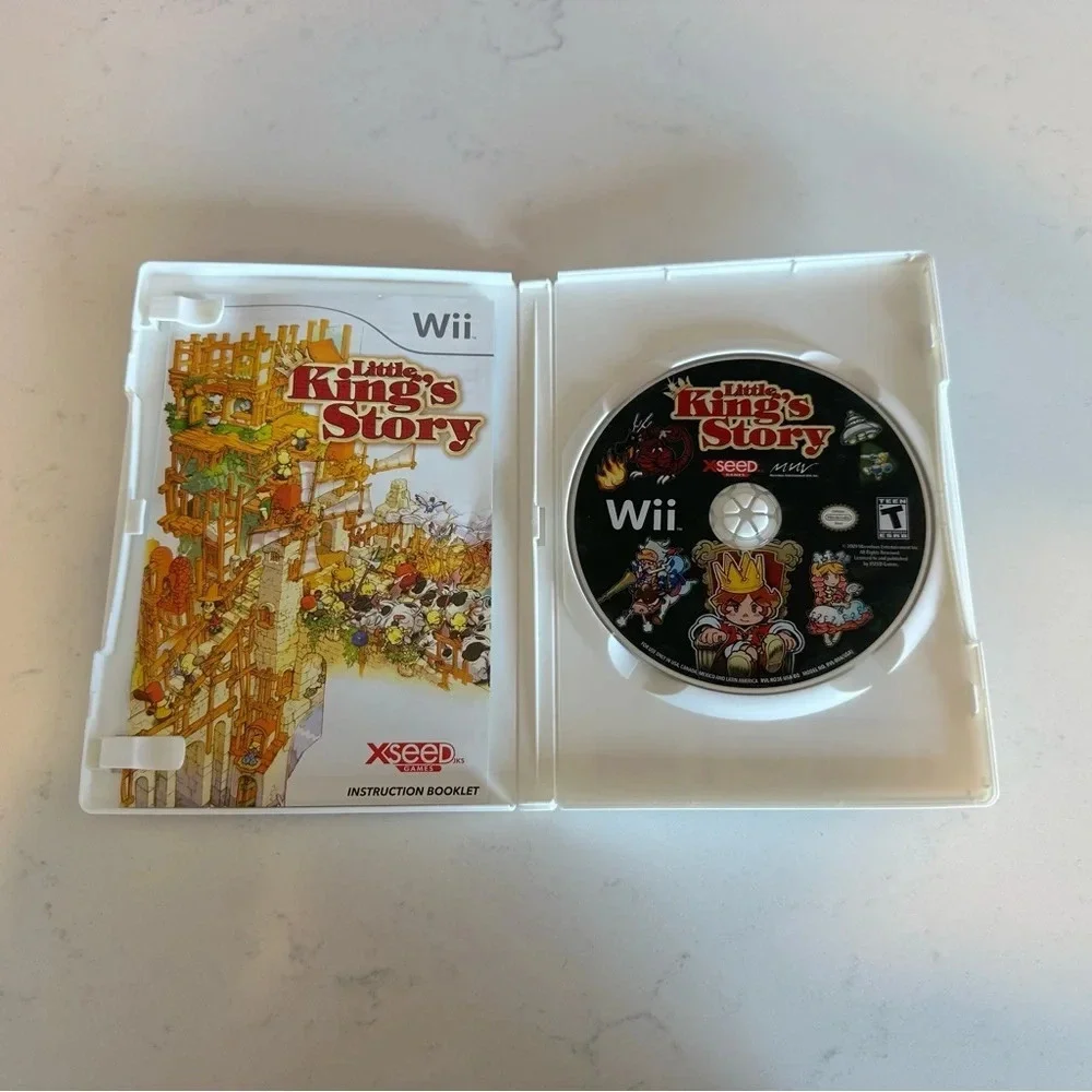 Nintendo WII Little Kings Story Game Complete